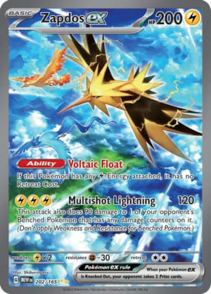 Zapdos EX Pokemon 151